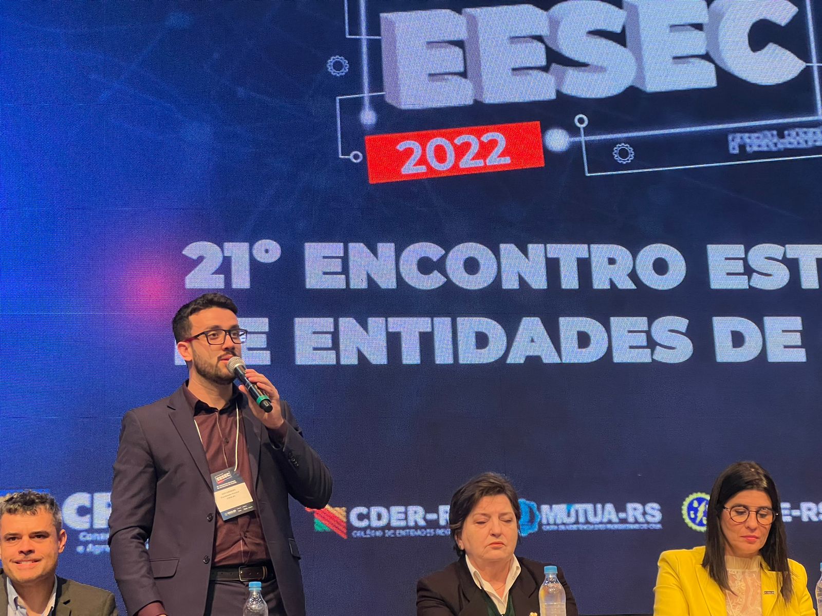 Coordenador do CDER-RS, Eng. Civil Leo Azeredo